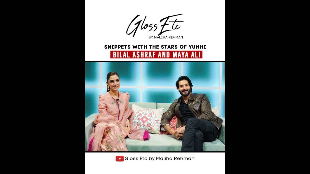 Snippets with the cast of Yunhi, Bilal Ashraf & Maya Ali