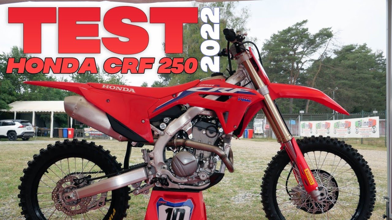 HONDA CRF 250 R 2022 - TEST