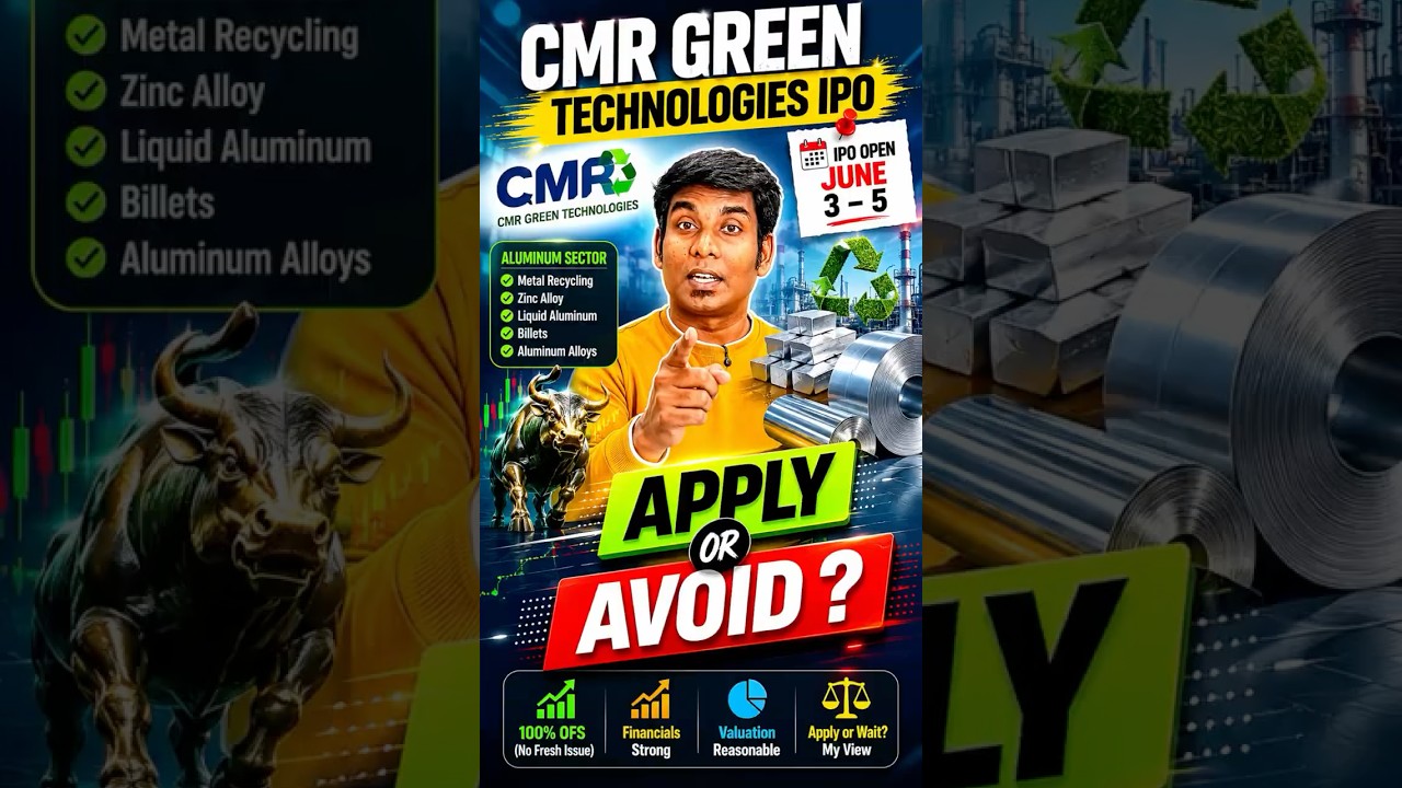 📌 CMR Green Technologies IPO &ndash; Apply or Wait? 🤔