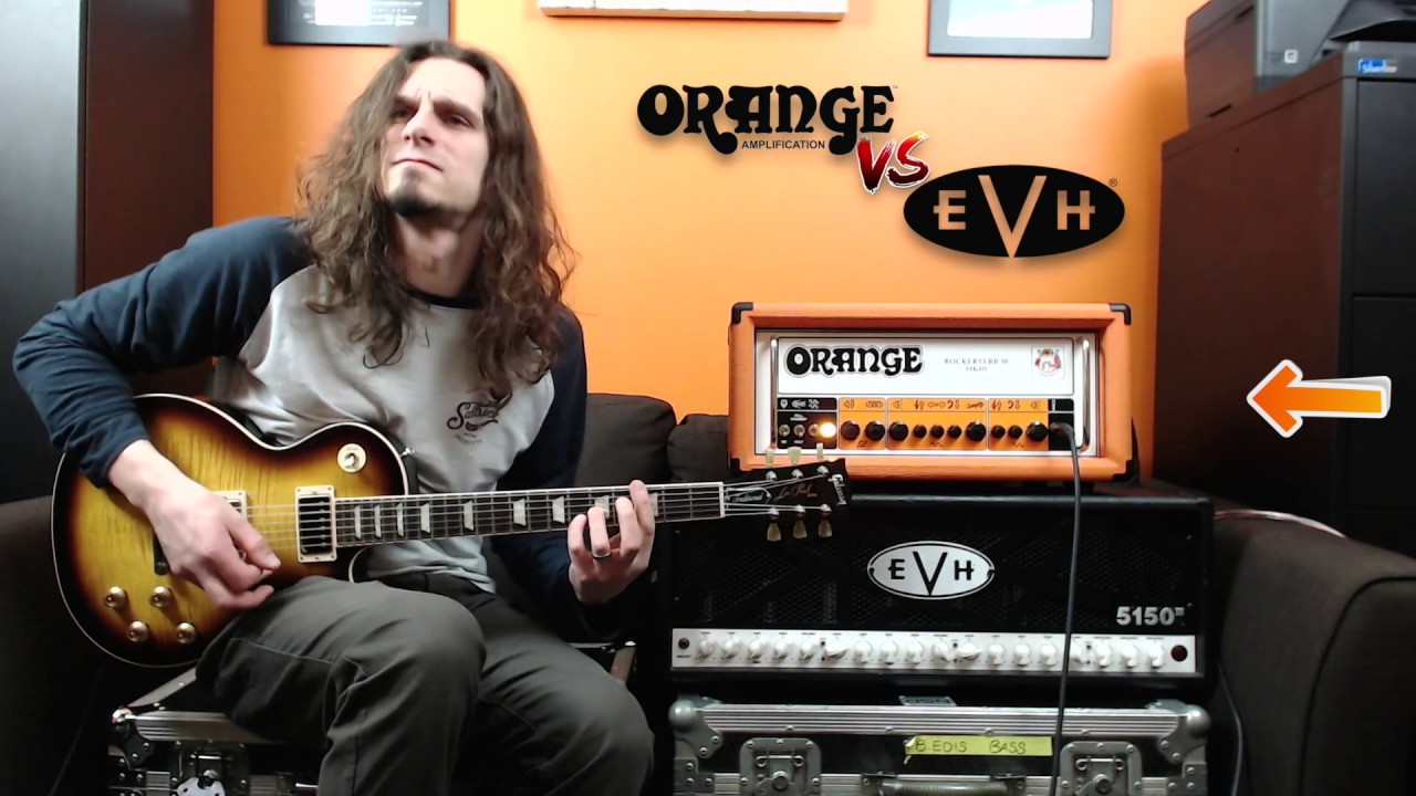 Orange Rockerverb Mk iii vs EVH 5153 (Amp shoot out)