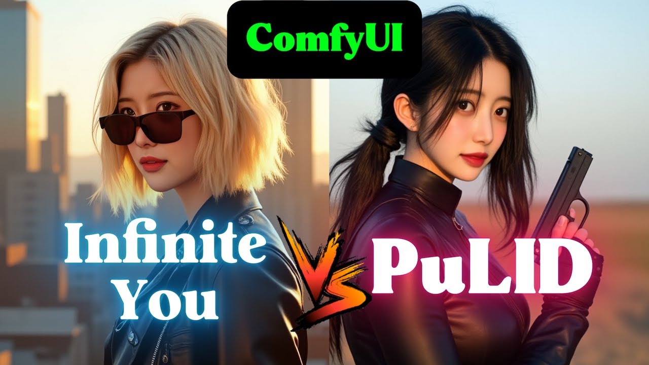 Consistent Character in ComfyUI: InfiniteYou vs PuLID &ndash; Which Is Better?