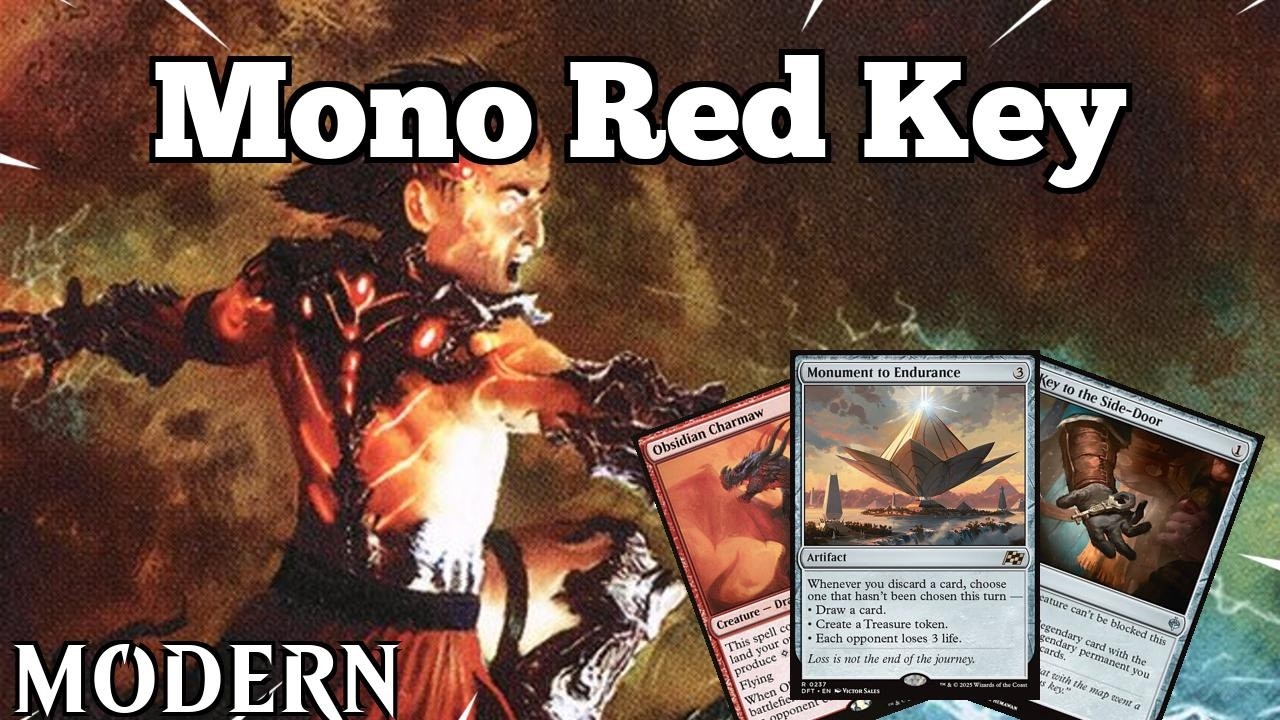 HYPER AGGRESSIVE Side-Door Discard Burn | Mono Red Key | Modern