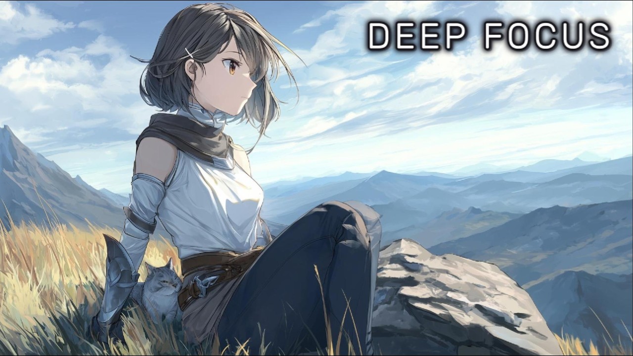 Deep Focus Music for Sleep & Study (3 Hours) | Silent Ridge Under Open Skies