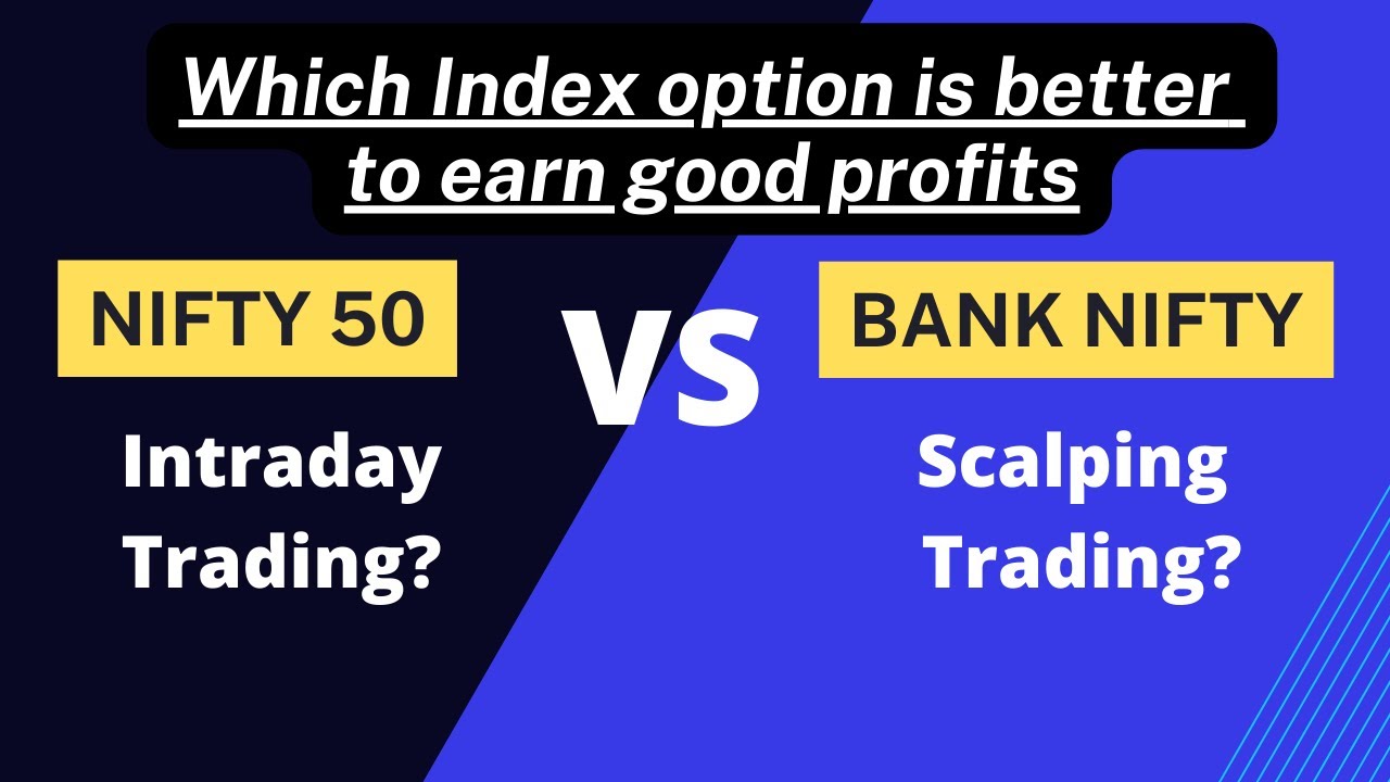 Which Index Option is Better to Earn Good Profits | Nifty 50 Vs Bank Nifty | #optionstrading
