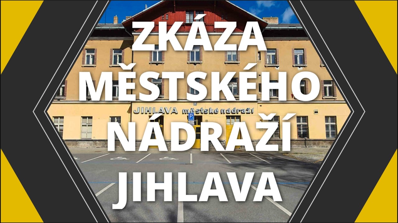 Městské nádraží Jihlava - bourání