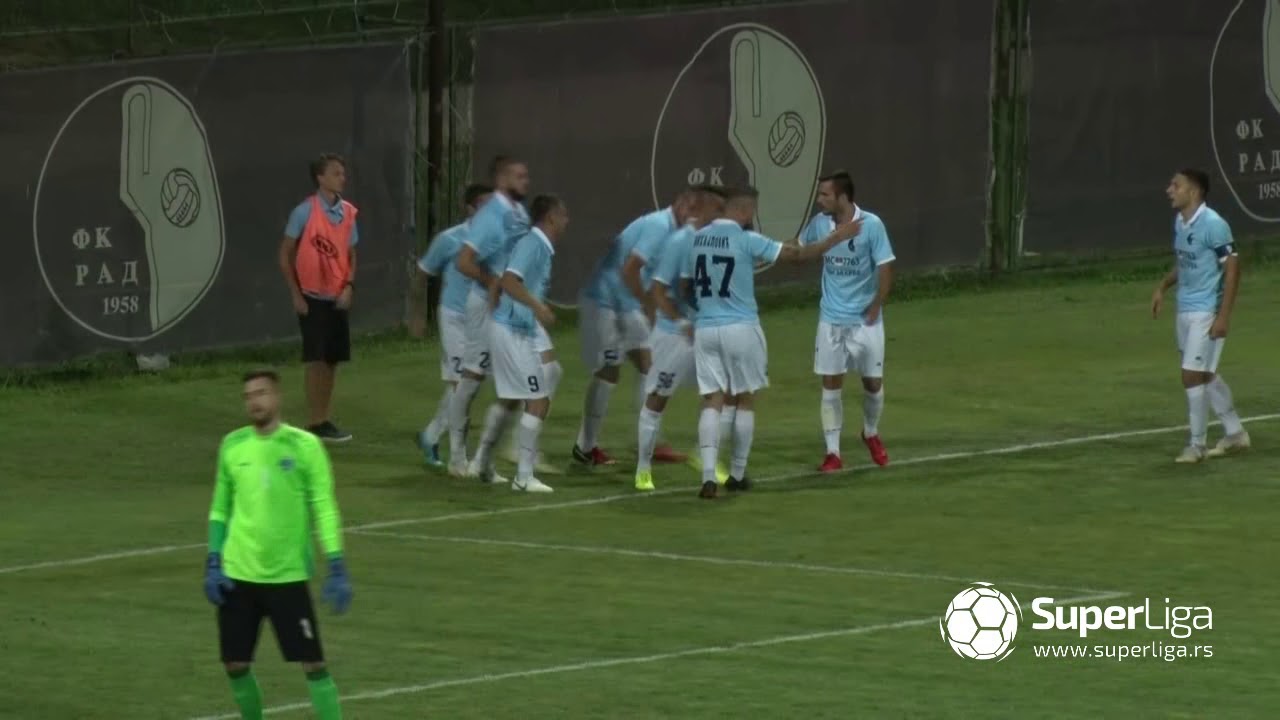 Super liga 2018/19: 4.kolo: RAD – RADNIK 3:1 (2:1)