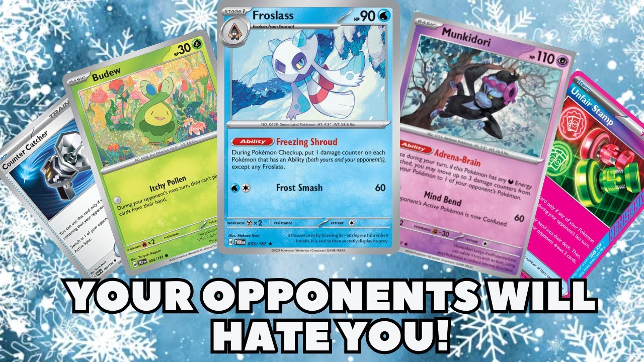 The Froslass Munkidori Deck is The Most UNDERRATED Deck in The Game!