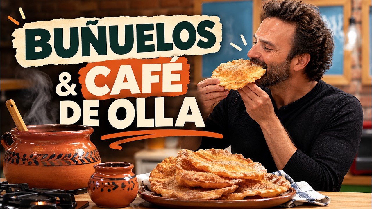 Receta COMPROBADA para Buñuelos y Café de Olla