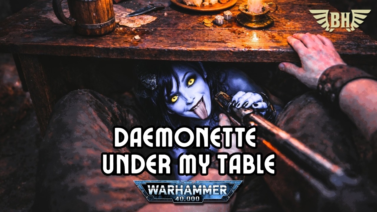Daemonette Under My Table - a bawdy tavern song inspired by Warhammer 40K [Garrie's funny RPG songs]