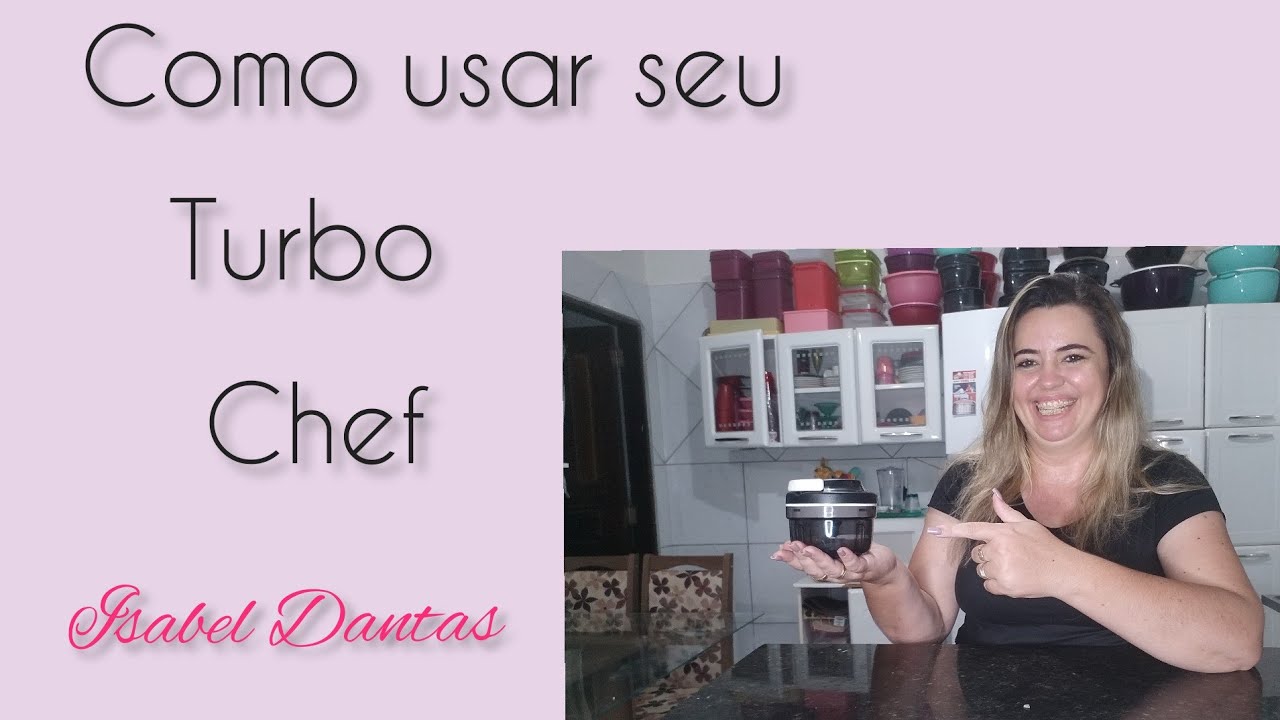 Como usar seu Turbo Chef | Demonstra&ccedil;&atilde;o do turbo chef Tupperware | Isabel Dantas