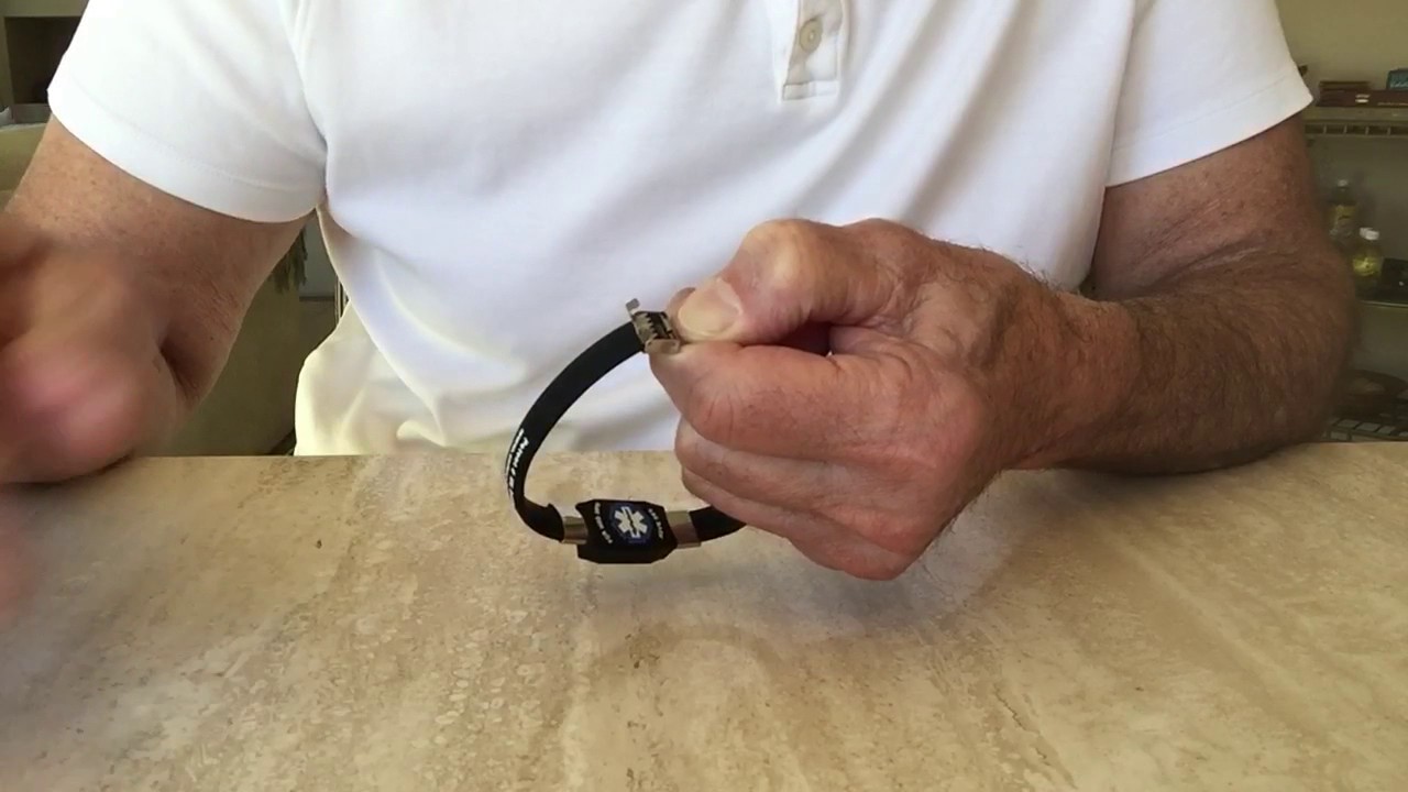 Elite & Messenger Medical Alert Bracelet -Sizing Instructions