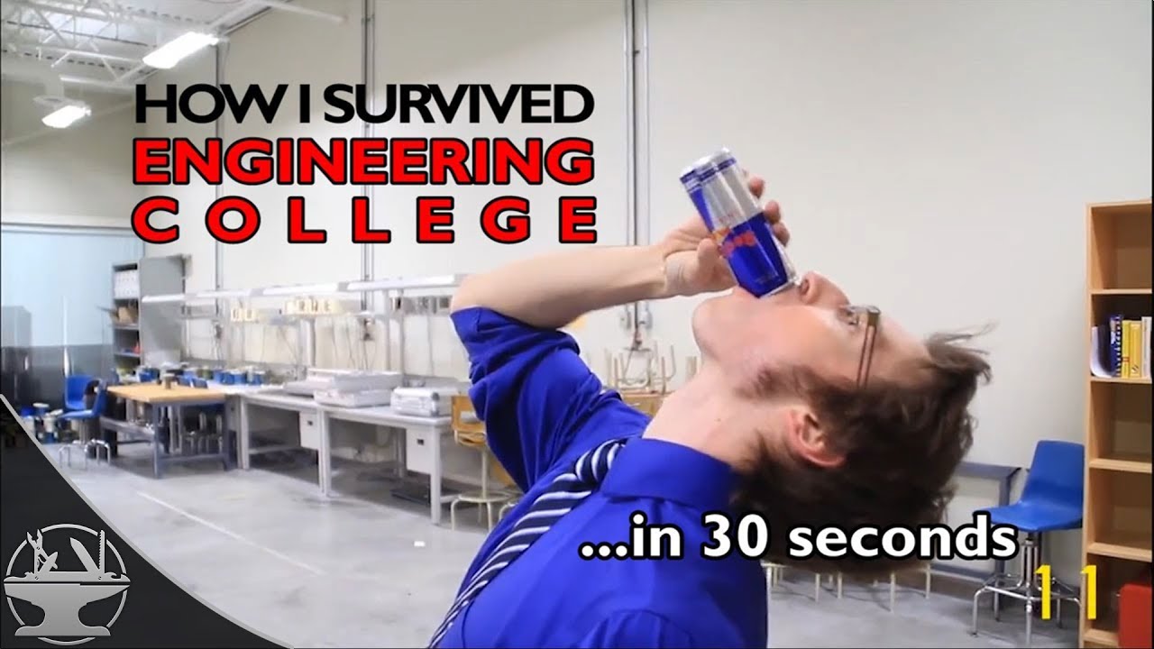 How I survived Engineering College! (in 30 seconds)