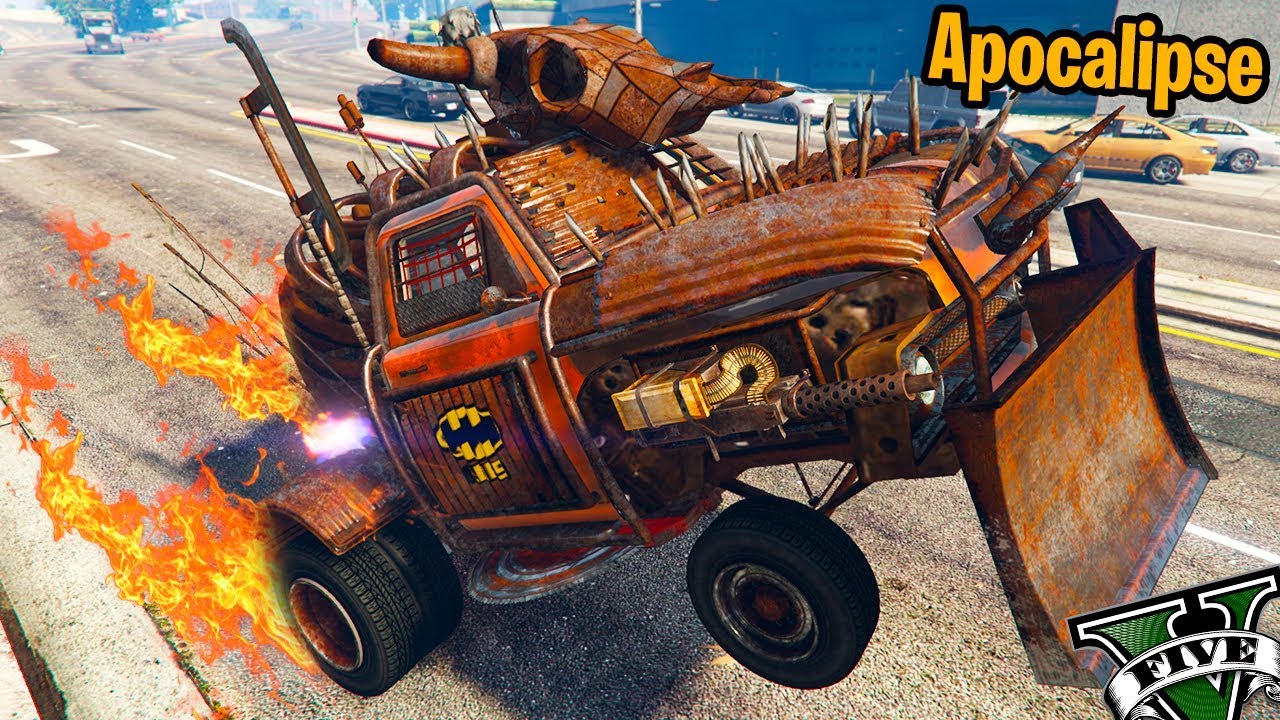 GTA V Online - Novo Carro do Apocalipse FORTE e EMPINA