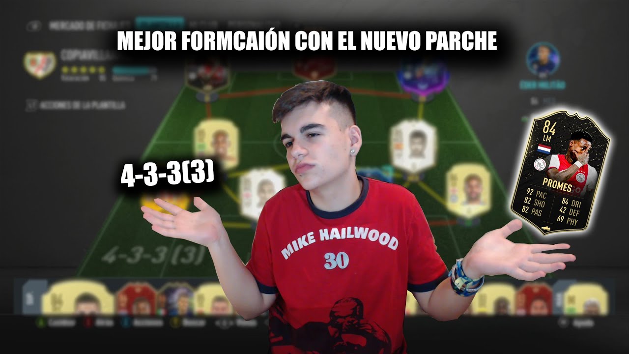 &iquest;Mejor formaci&oacute;n con el nuevo parche? 433(3)-FIFA20