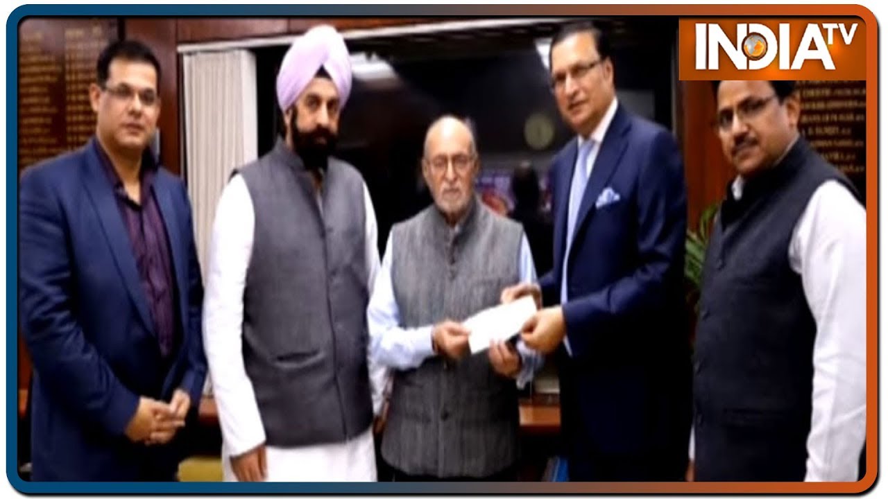DDCA chief Rajat Sharma meets Delhi Lt Governor Anil Baijal