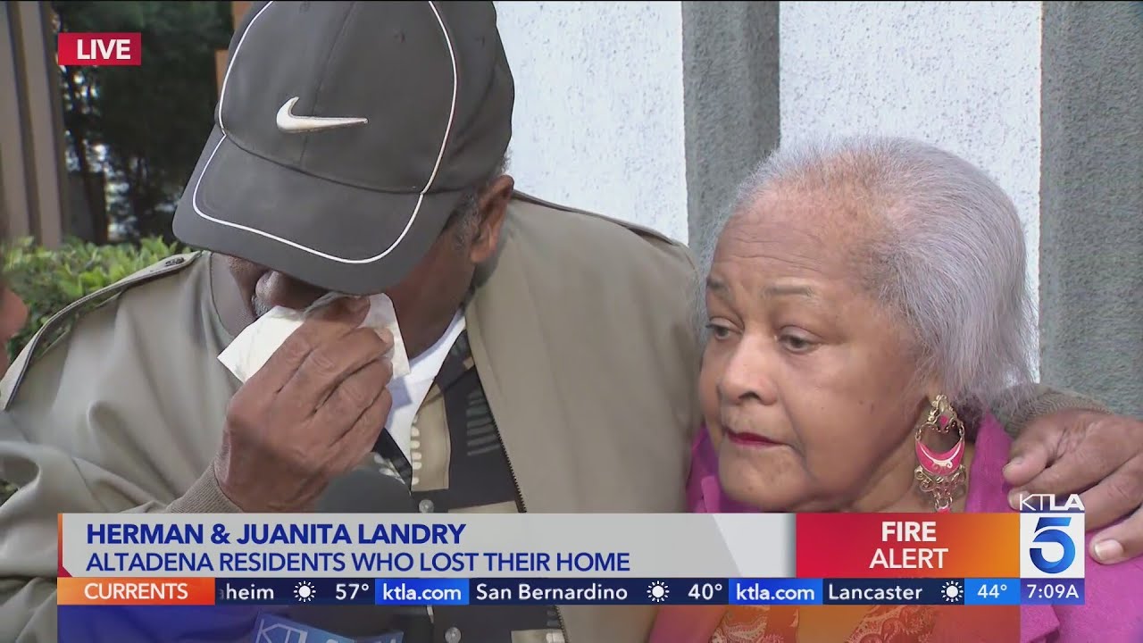 ‘Nothing but ashes’: Couple heartbroken after Eaton Fire destroys home on their 62nd wedding anniver
