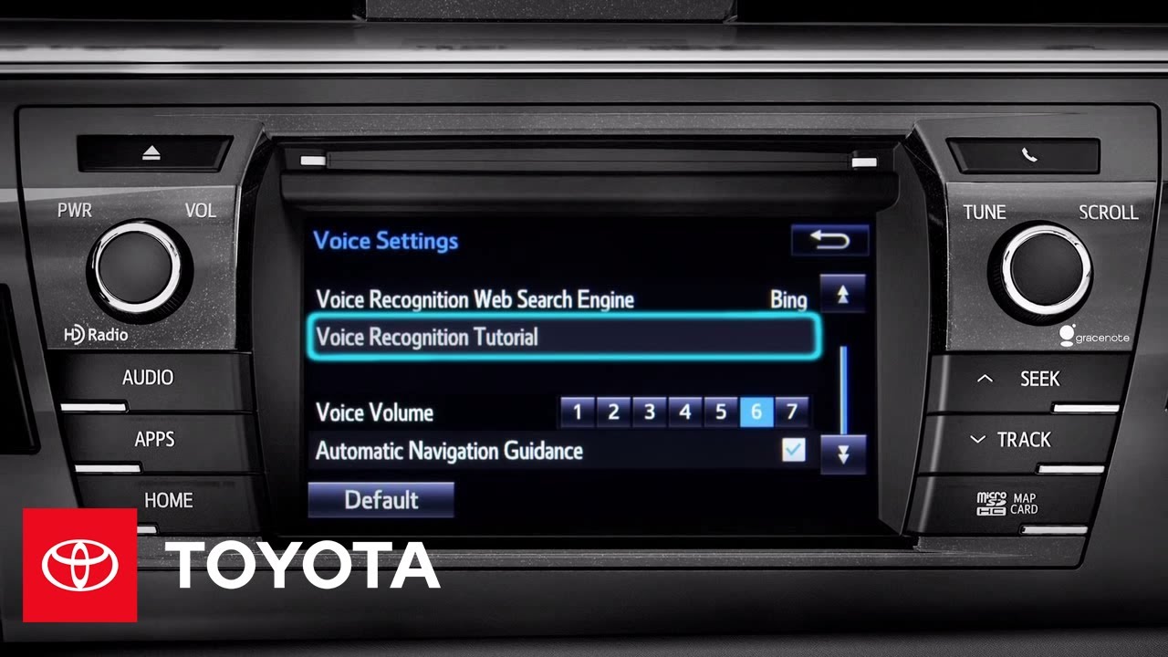 2014 Corolla How-To: Using Voice Recognition | Toyota