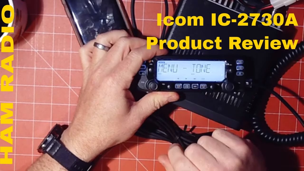 Icom IC-2730A Dual Band Ham Radio Review