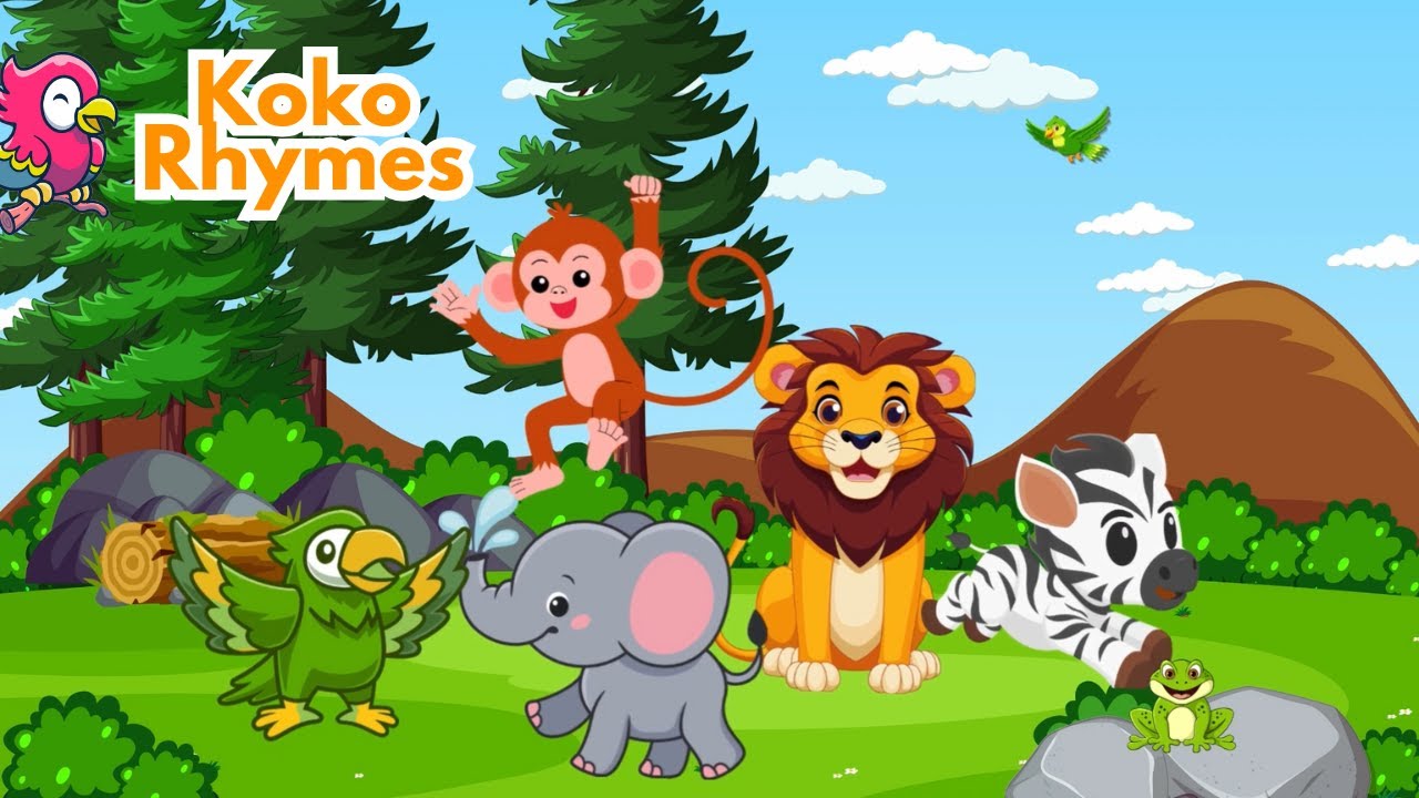 The Jungle Song | @Koko-Rhymes | Nursery Rhymes & Kids Song