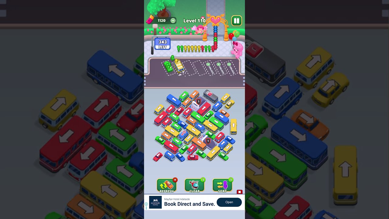 bus escape level 109-110