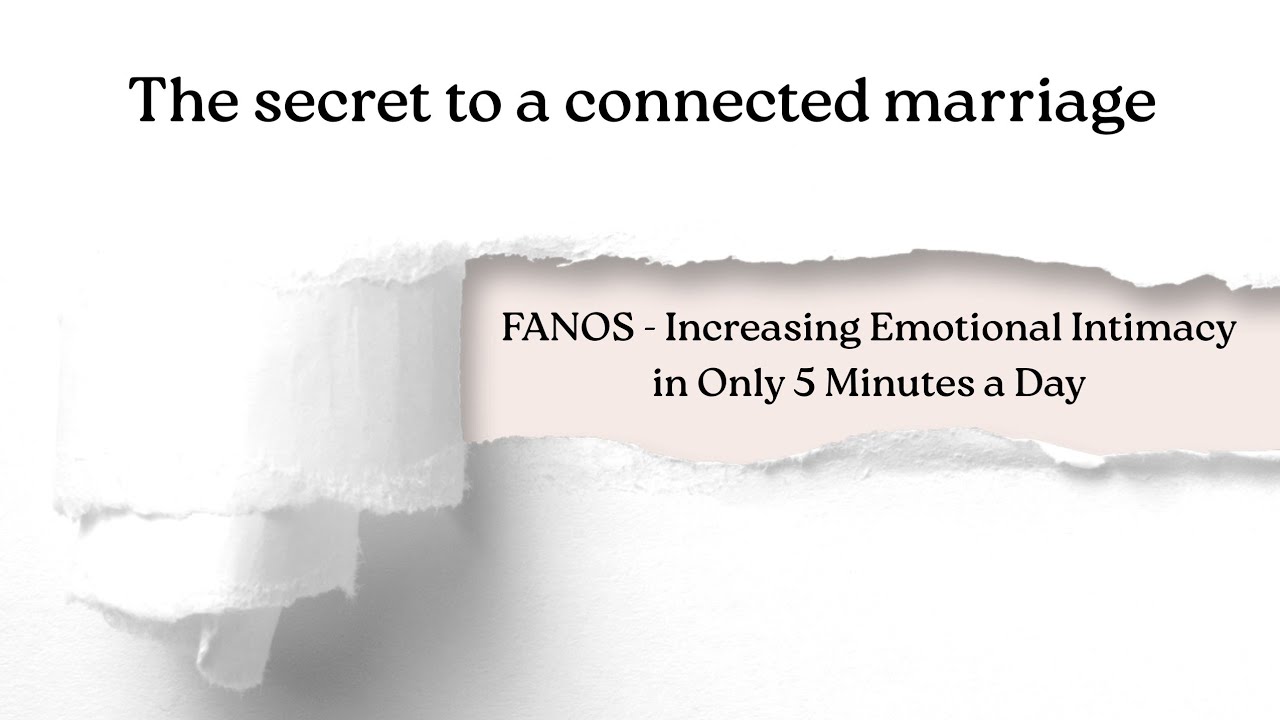 What is FANOS? How can it heal my marriage? | Betrayal Trauma Recovery Ep. 3