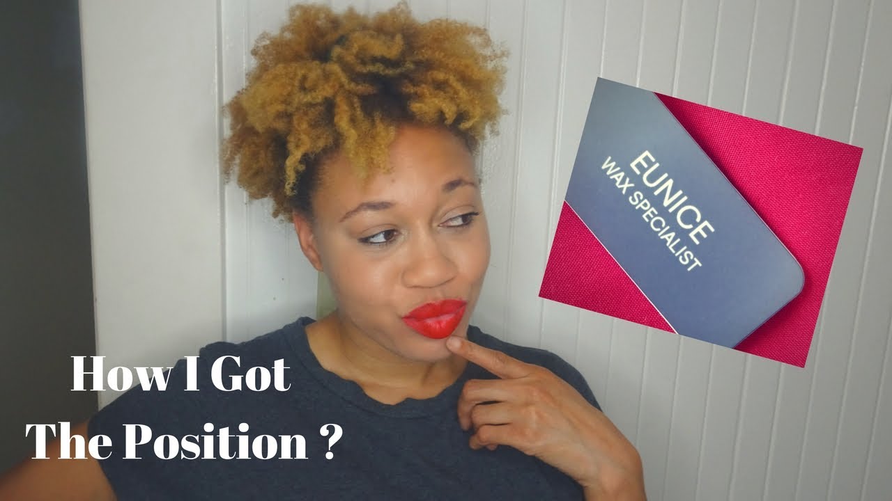 How I Got The Wax Specialist Position + Tips for Cosmetology Career | Euniycemari