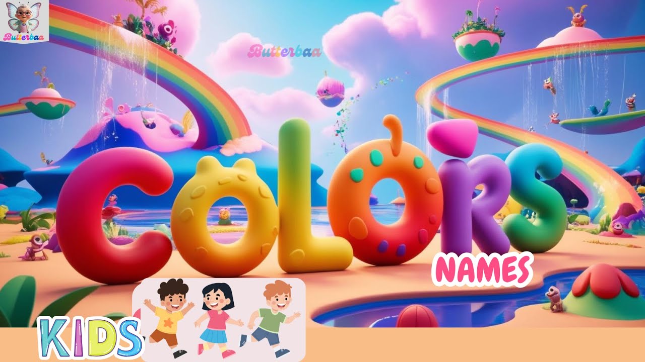 Colors Song for kids - Let's Learn Colors with Joy.