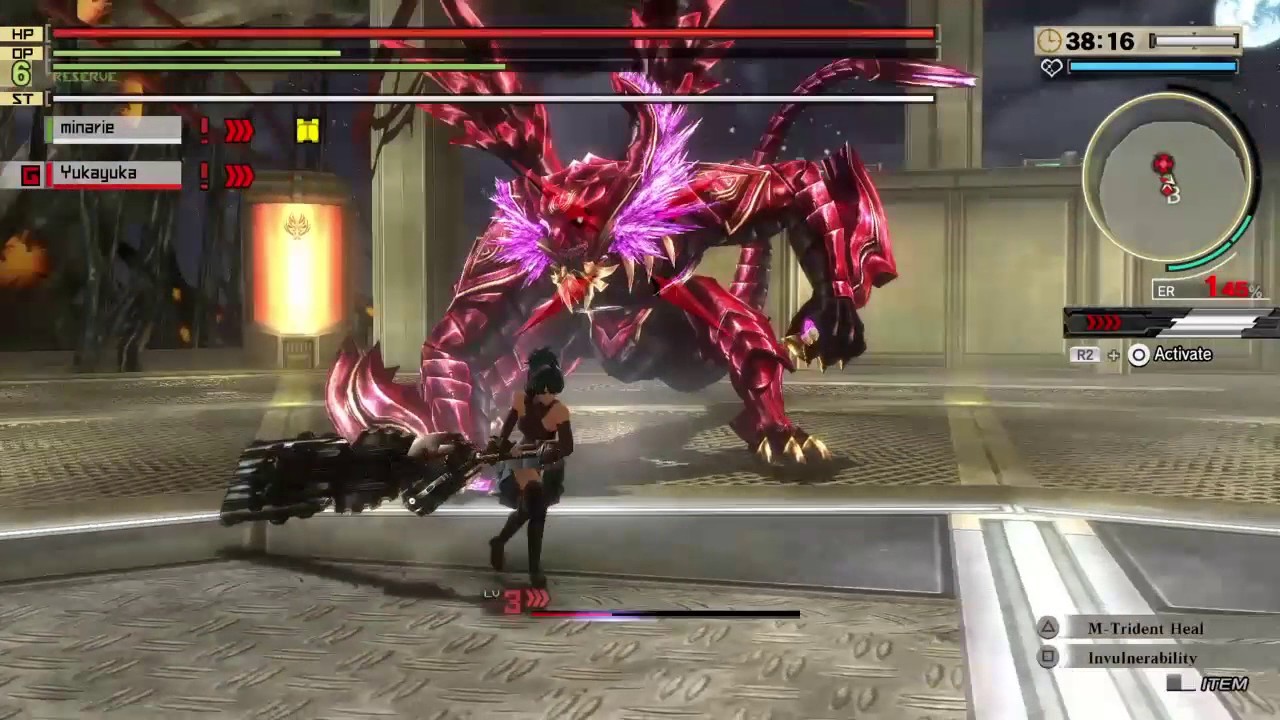 God Eater 2 Rage Burst - Rufus Caligula P99 Final Vengeance [Multiplayer] (3:46)