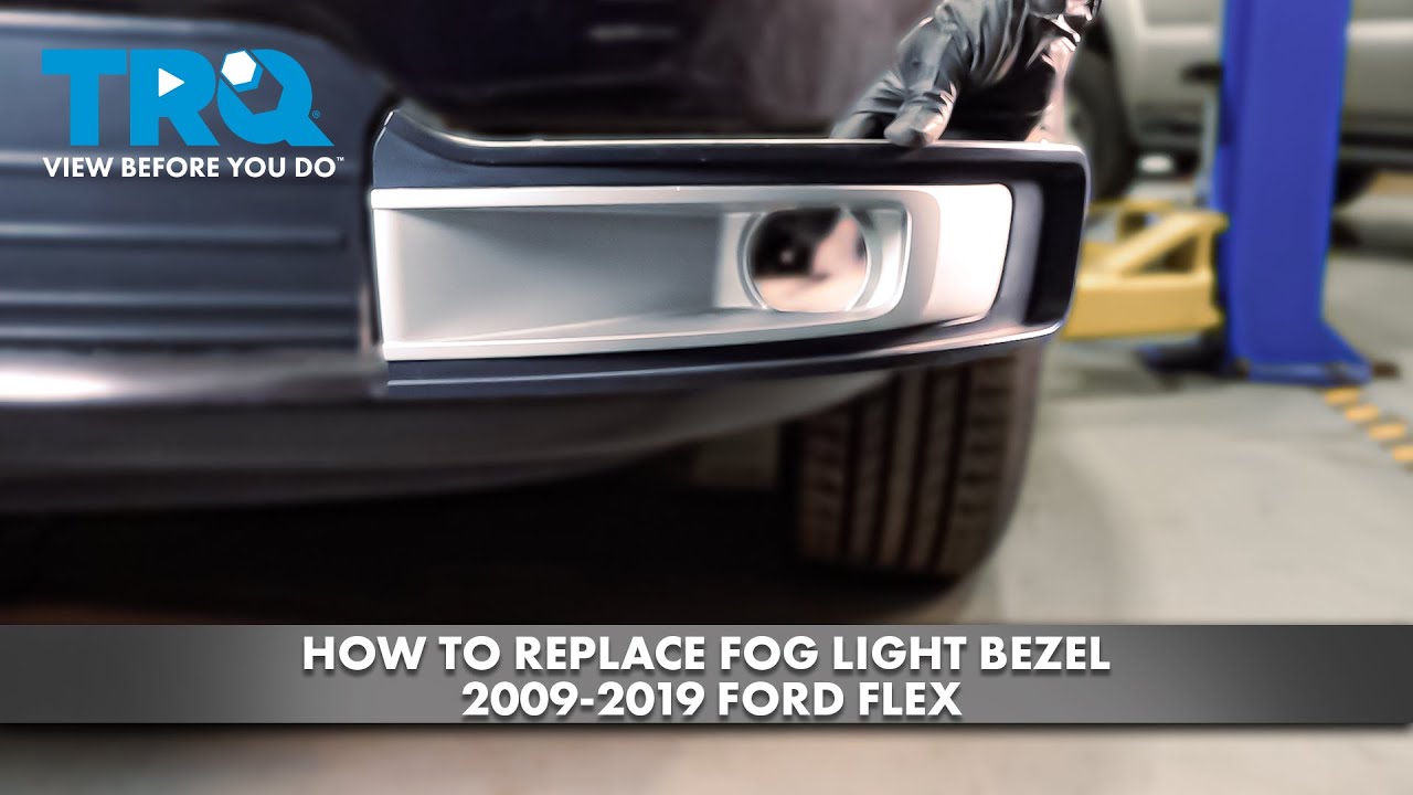 How to Replace Fog Light Bezels 2009-2019 Ford Flex