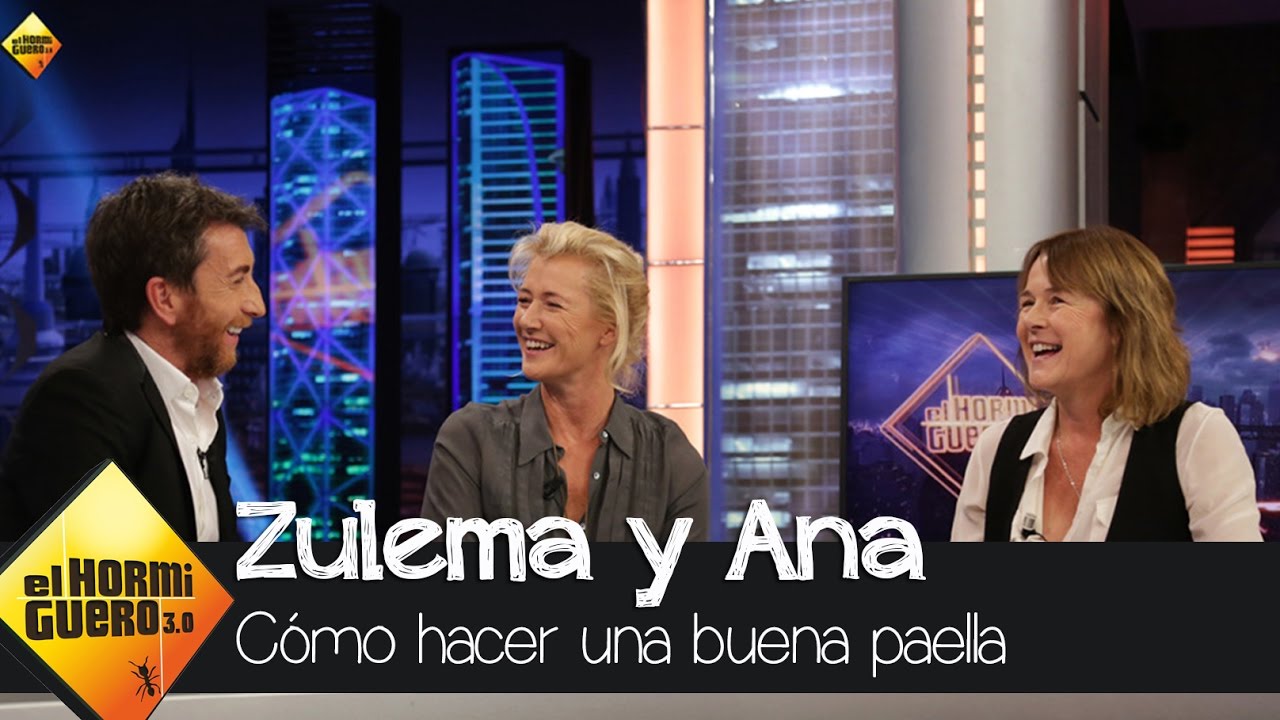 Pablo Motos y Ana Duato ense&ntilde;an a los madrile&ntilde;os c&oacute;mo hacer una buena paella - El Hormiguero 3.0