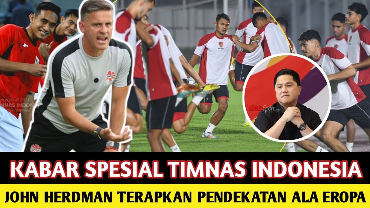 🔴 LATIHAN PERDANA DIBUAT KEJUTAN - PENDEKATAN ALA EROPA UNTUK BANGUN TIMNAS INDONESIA ⁉️