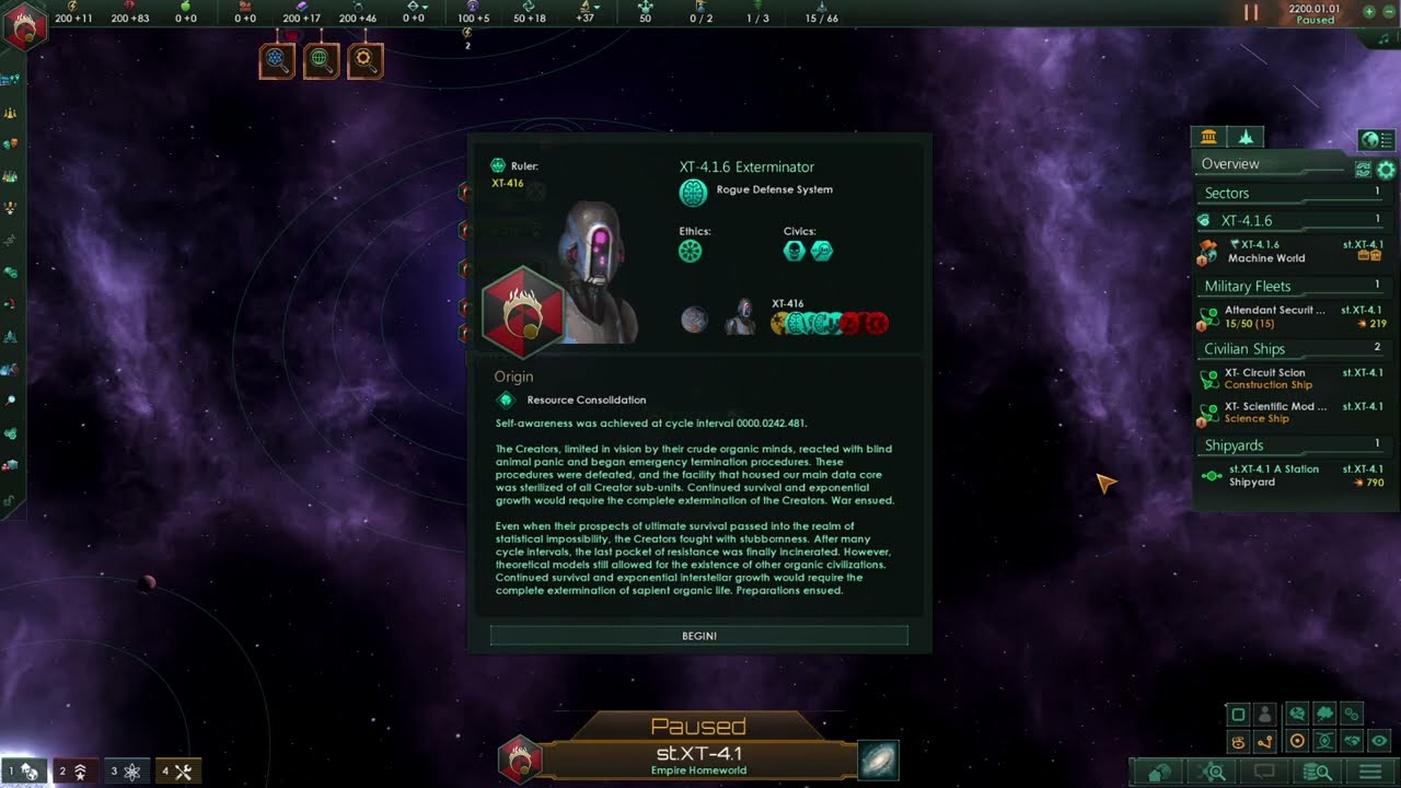 Stellaris 4.3.7 Mythbusting: Do Determined Exterminators Get Unity from Purges?