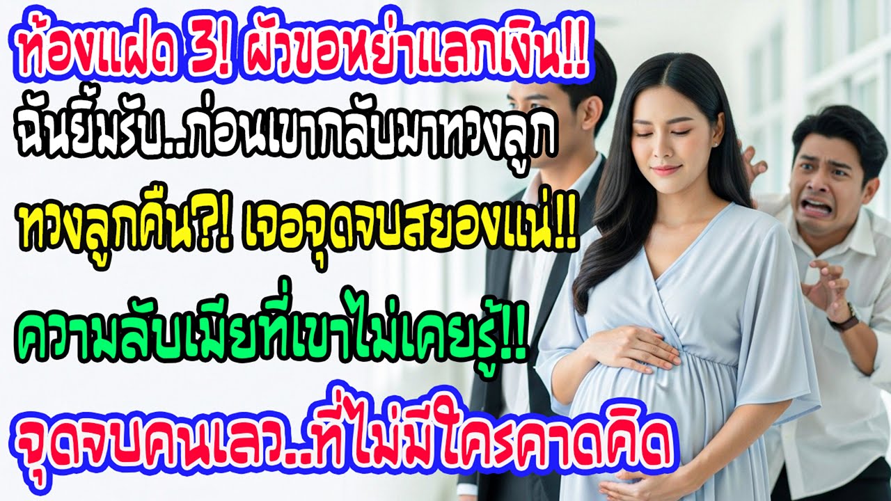 เพิ่งรู้ว่าท้องแฝดสาม สามีขอหย่าพร้อมเงินชดเชย ฉันยิ้มรับ ไม่กี่เดือนต่อมาเขากลับมาแย่งลูก