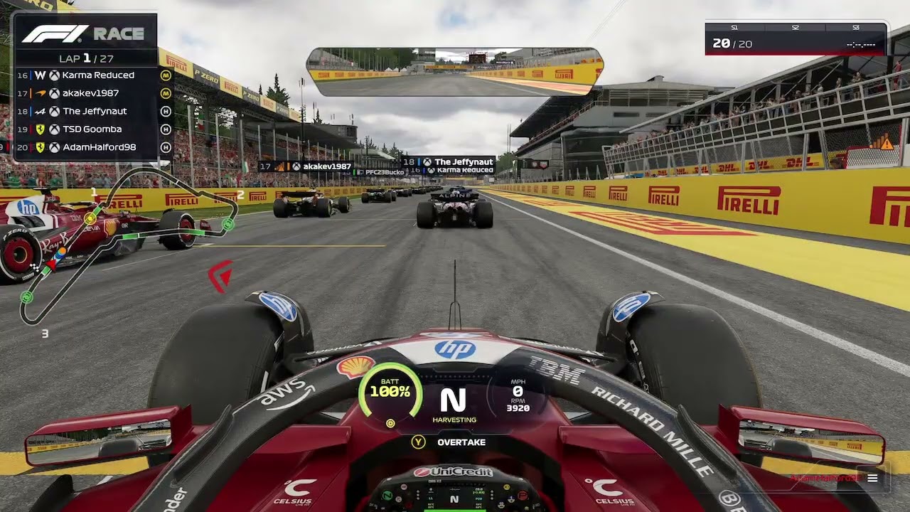 F1 25 League Racing | WAOF1 Round 1 Monza