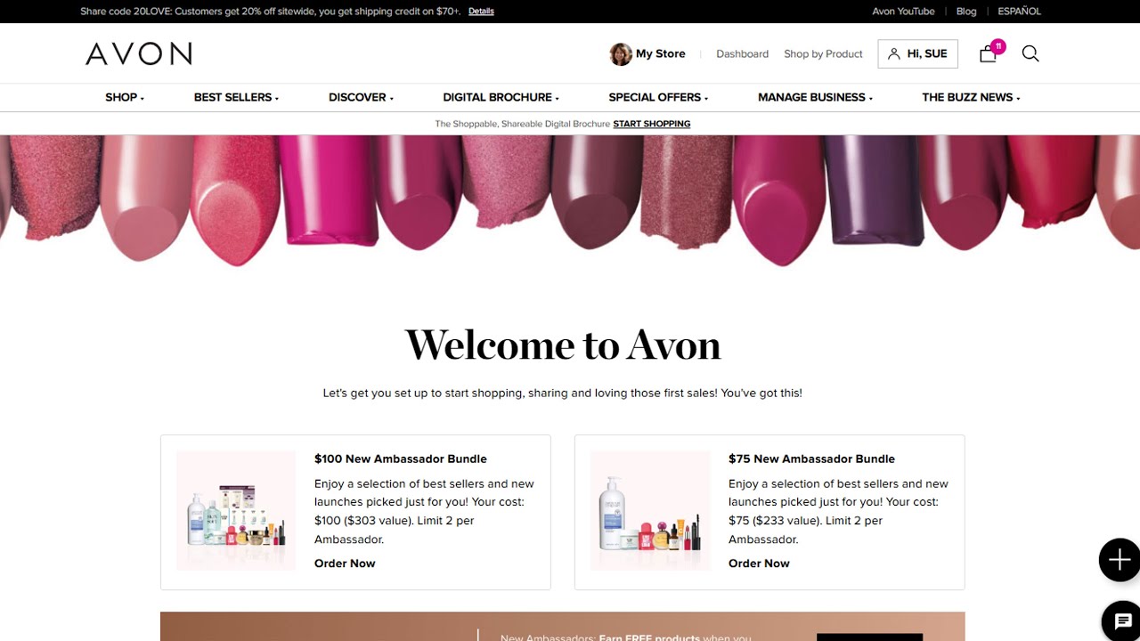 New Avon Ambassador: 3 Steps to Getting Started