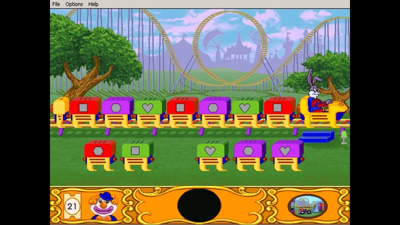 Reader Rabbit's Math Ages 4-6 Gameplay