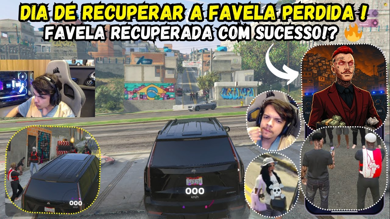 DIA DE RECUPERAR A FAVELA PERDIDA !? | BKINHO PASSOU A MISSÃO PRA UMA DE SUAS TROPA! 🔥 | GTA RP