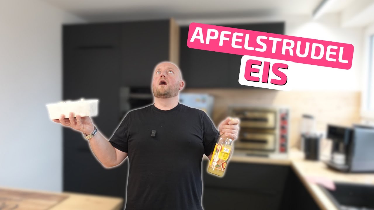Apfelstrudel Eis - Das perfekte Eis f&uuml;r dein Weihnachtsdessert🥧