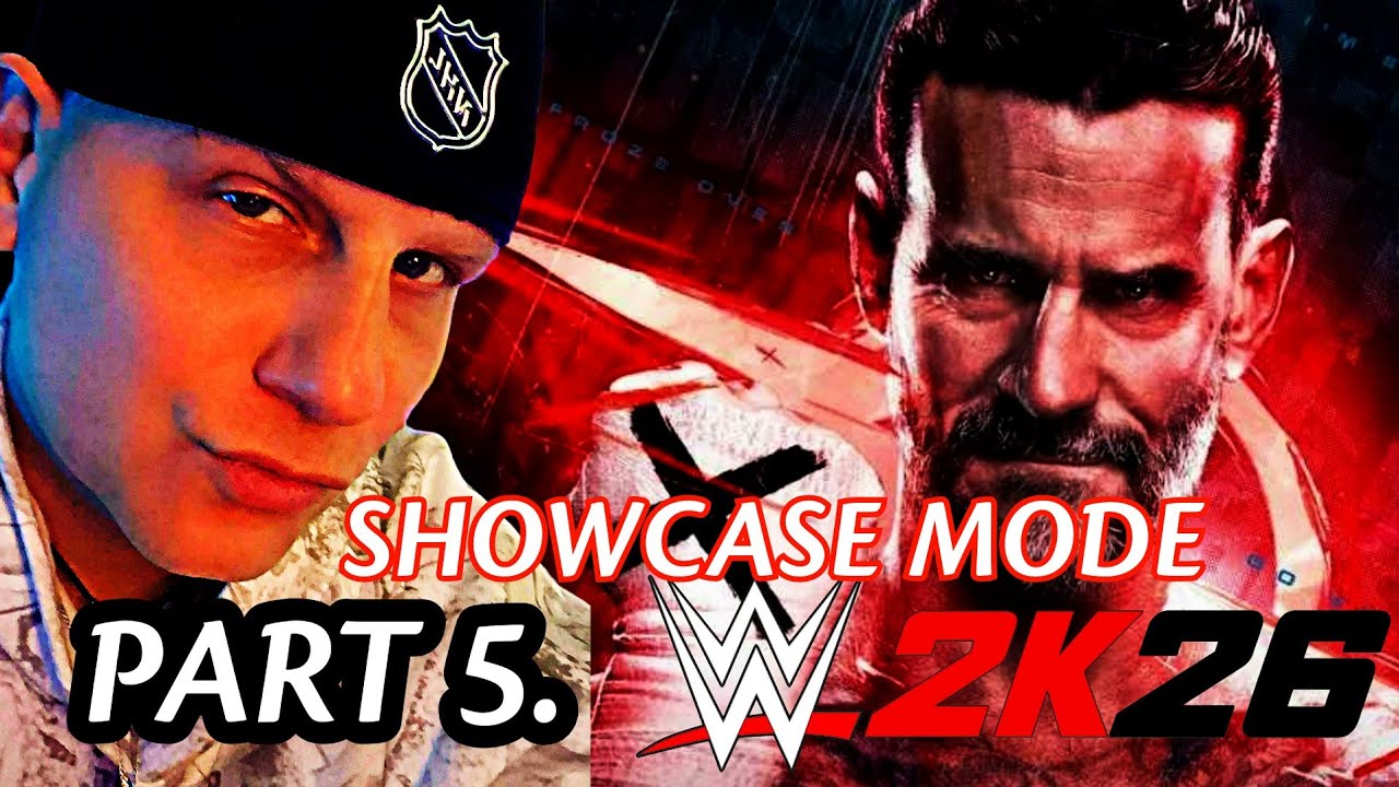 WWE 2K26 PRETTYBOY DOES SHOWCASE MODE PART 5. LEGEND DIFFICULTY SETH ROLLINS VS CM PUNK 