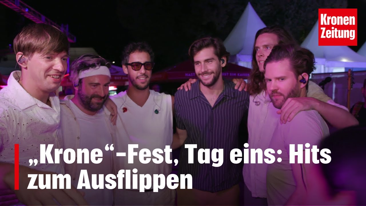 „Krone“-Fest, Tag eins: Hits zum Ausflippen  | krone.tv ADABEI