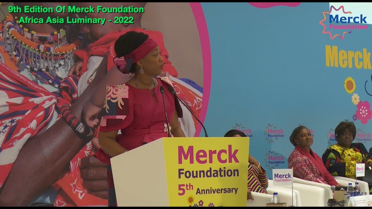 Sierra Leone First Lady, H.E.FATIMA MAADA BIO @ 9th Merck Foundation Africa Asia Luminary - 2022