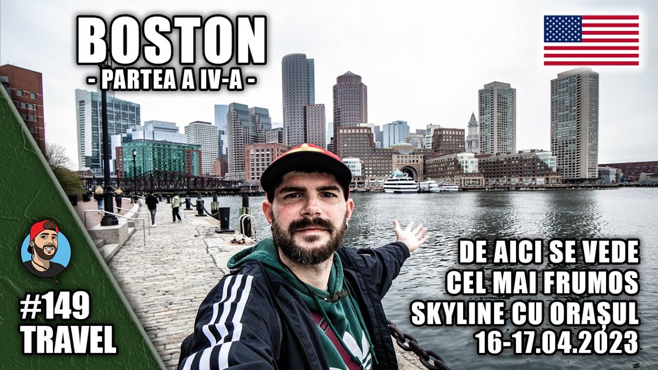 Boston - De aici se vede cel mai frumos SKYLINE cu orașul | Travel#149
