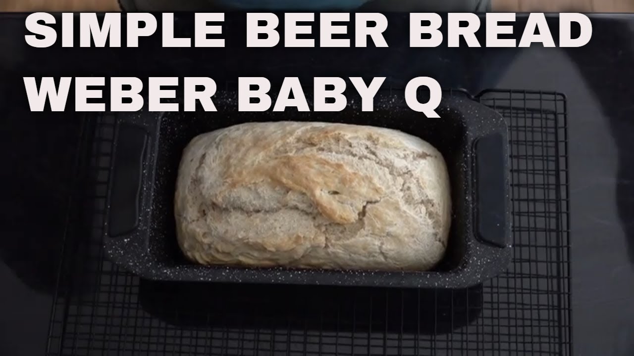 Пивной хлеб на Weber Q1200: Weber Baby Q