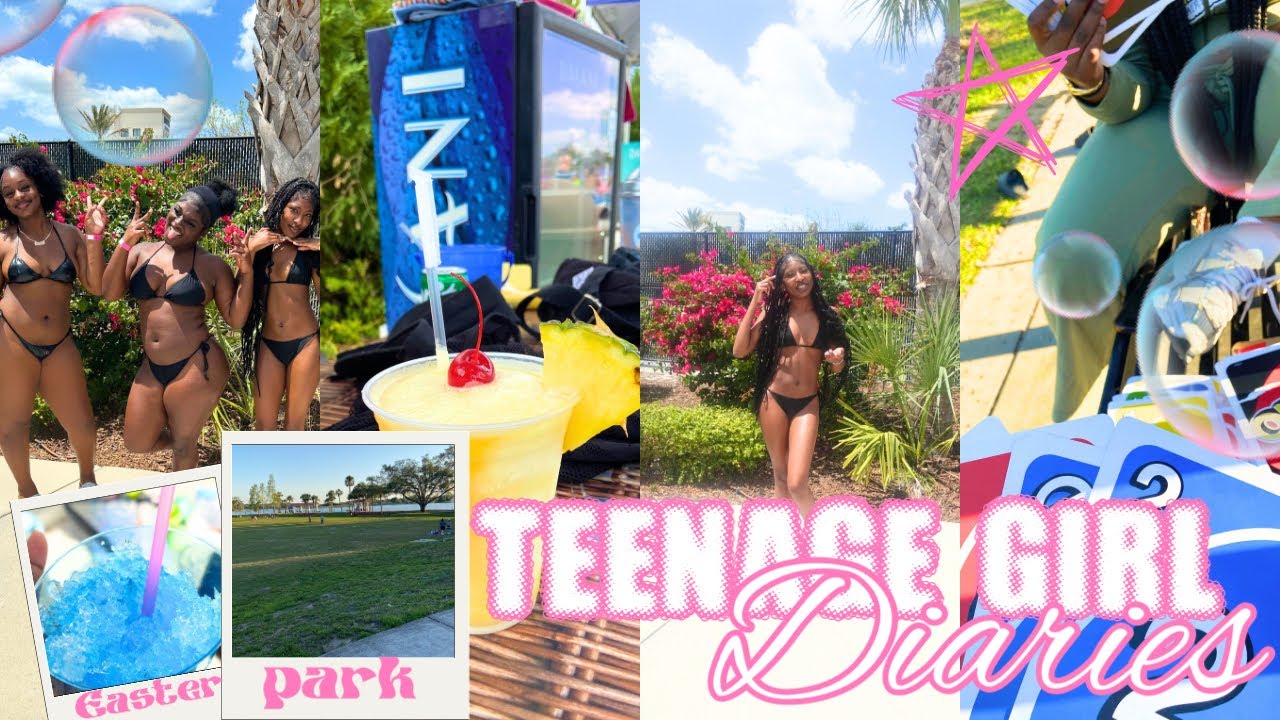 TEENAGEGIRL DIARIES 03 ✰ Water park, Church, Easter festivities, Friends & More