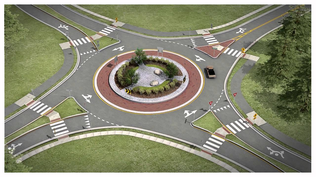 Driving tips for roundabouts