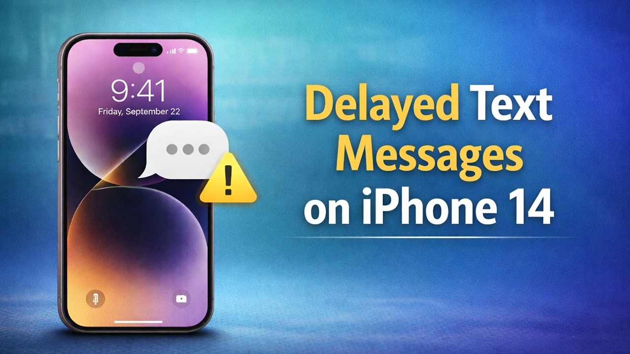 Как исправить задержку отправки текстовых сообщений на iPhone 14 iOS 26
