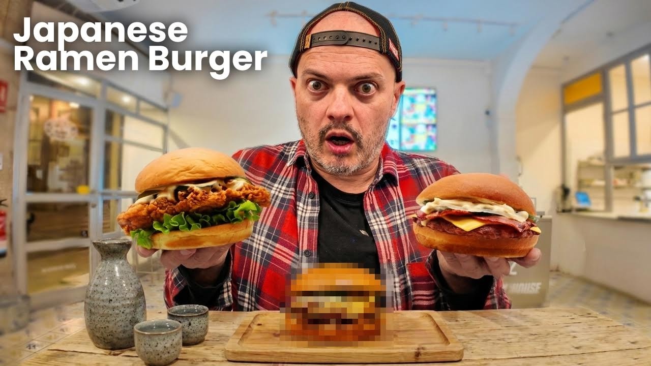 LA PRIMERA HAMBURGUESERÍA JAPONESA DE BARCELONA 🍔🇯🇵