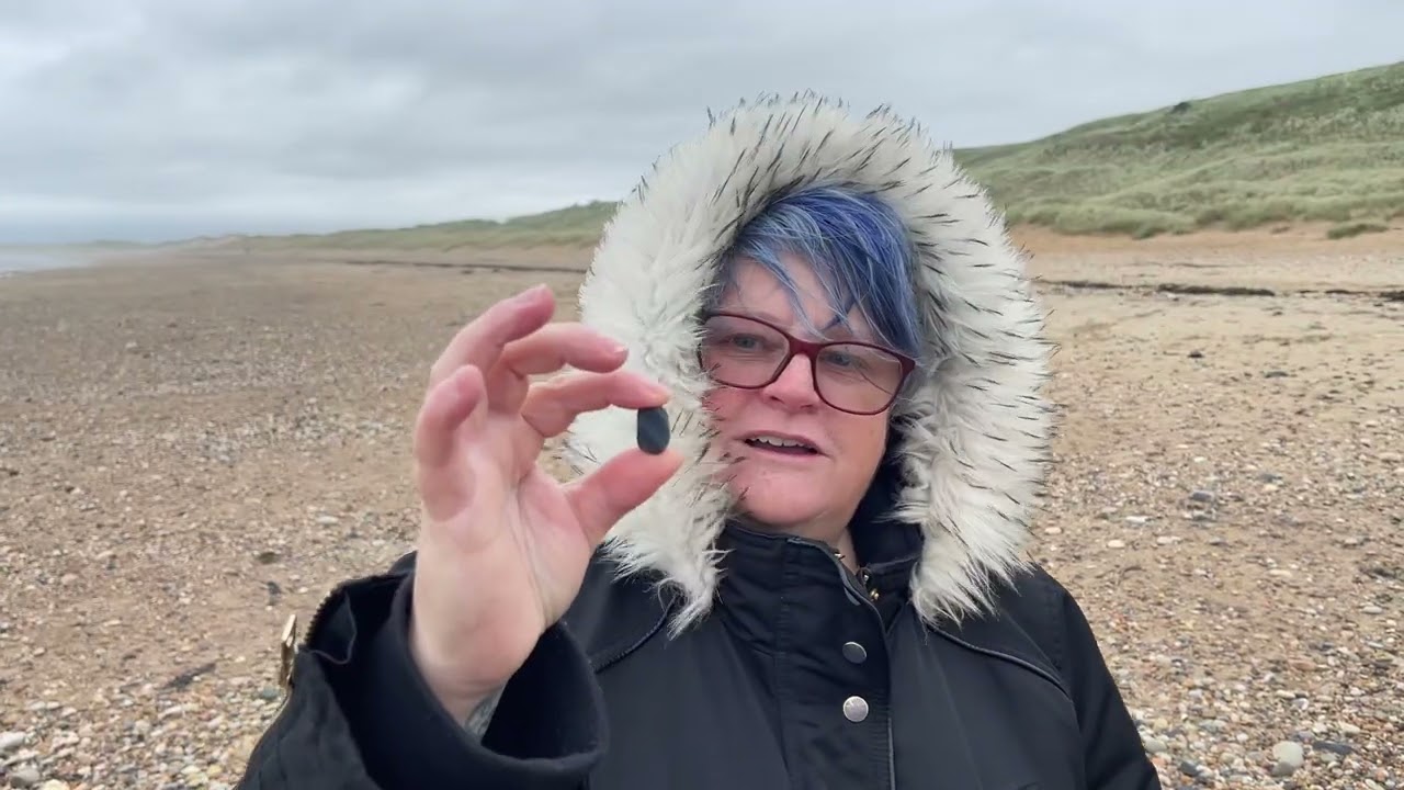 Sea Glass search at Crimdon Dene Beach in Durham