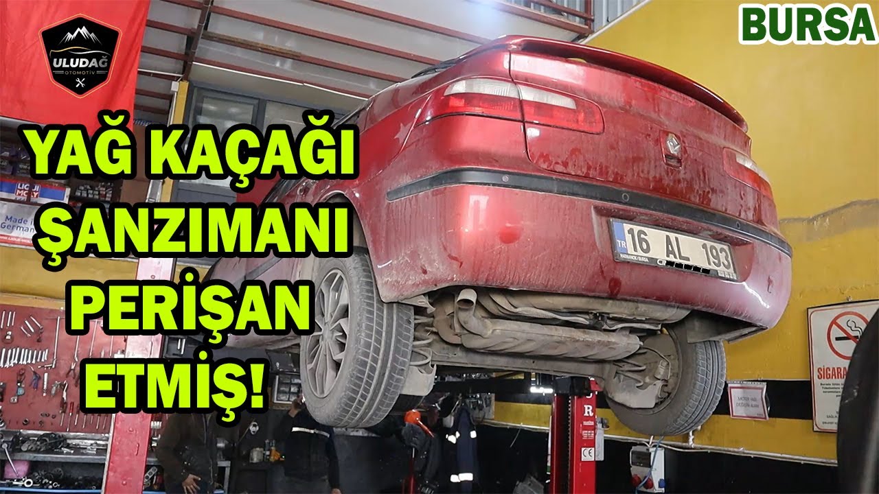 RENAULT LAGUNA 1.6 16 VALF MOTOR KRANK KEÇESİ | BASKI BALATA VE KARTER CONTASI DEĞİŞİMİ (Yağ Kaçağı)