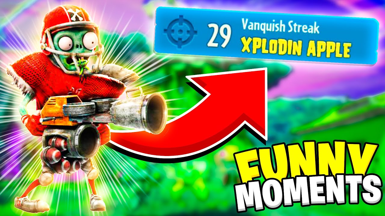 29 VANQUISH STREAK FROM 1 GUY - Garden Warfare Funny Moments